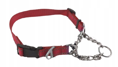 

Obroża odblaskowa zaciskowa treningowa L 50-66 cm