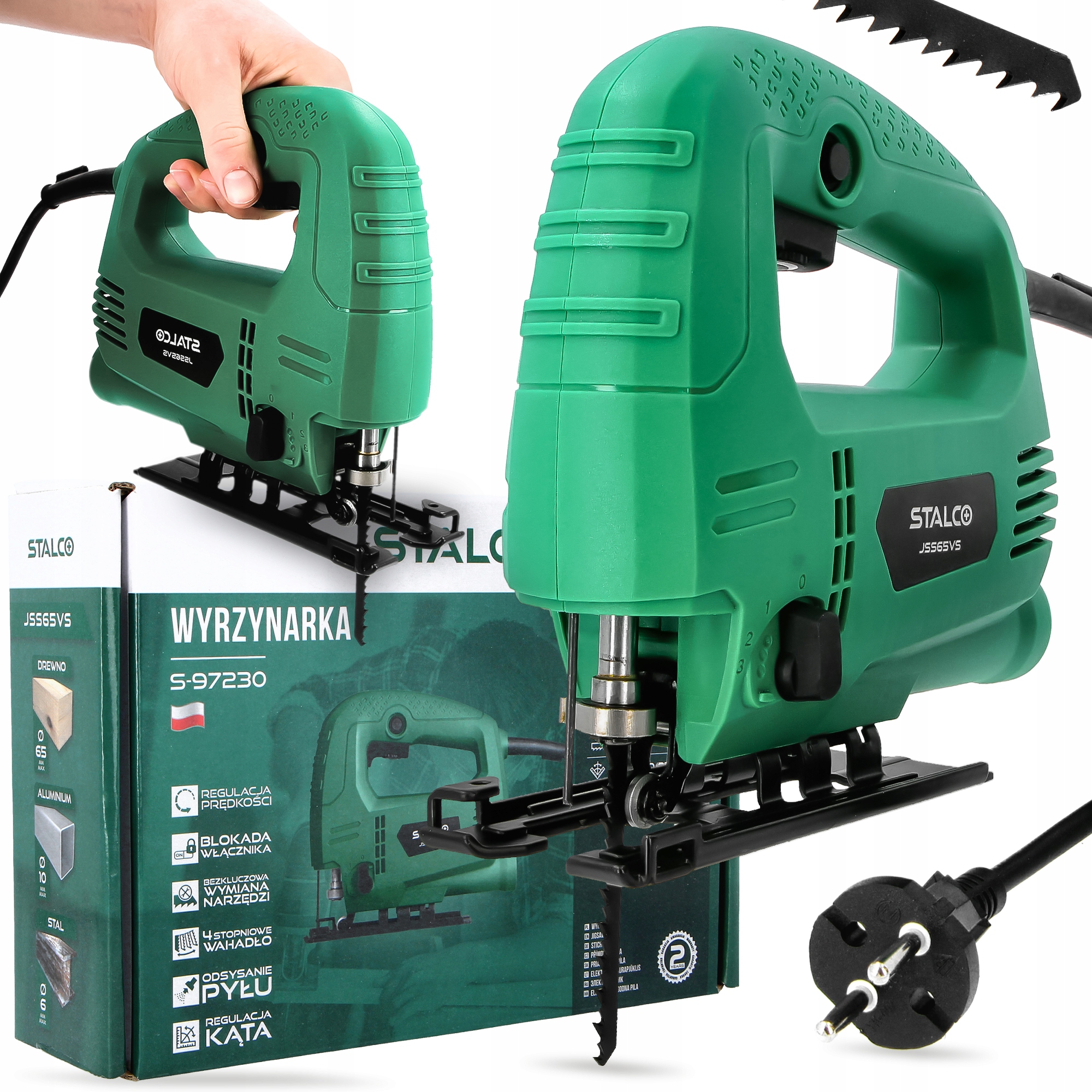 Pila Na Dřevo Kovová Elektrická síťová řezačka Brzeszczo An