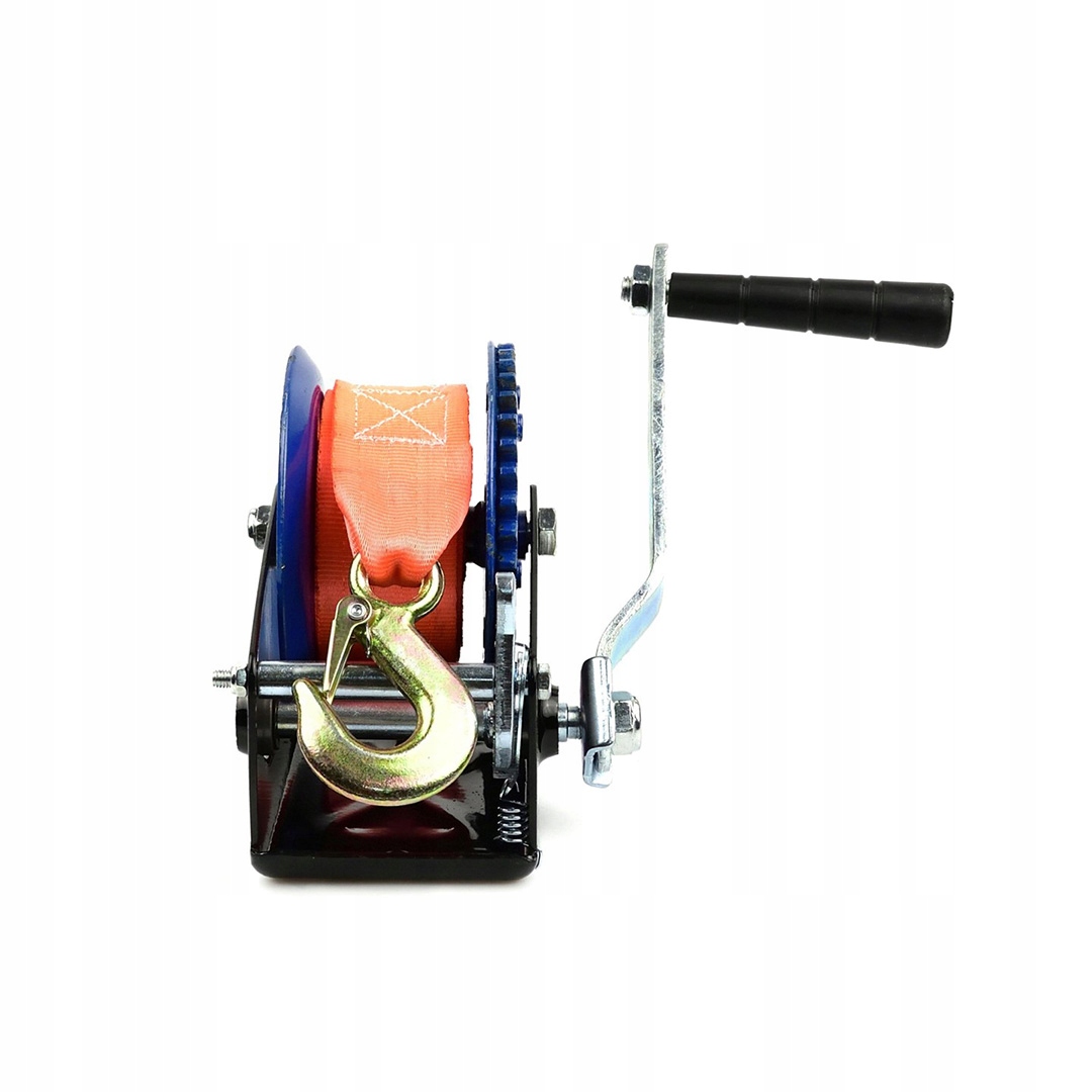 Wyciągarka pasowa korbowa 545kg taśma 7m 50mm GEKO G01085 Marka Geko