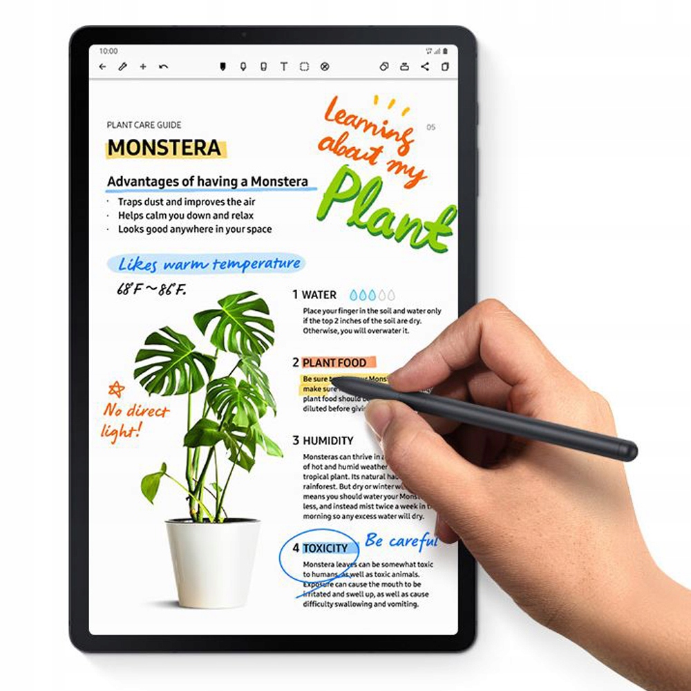 Samsung EJ-PT730 rysik do Samsung Galaxy Tab S7 FE oryginalny czarny Kolor czarny