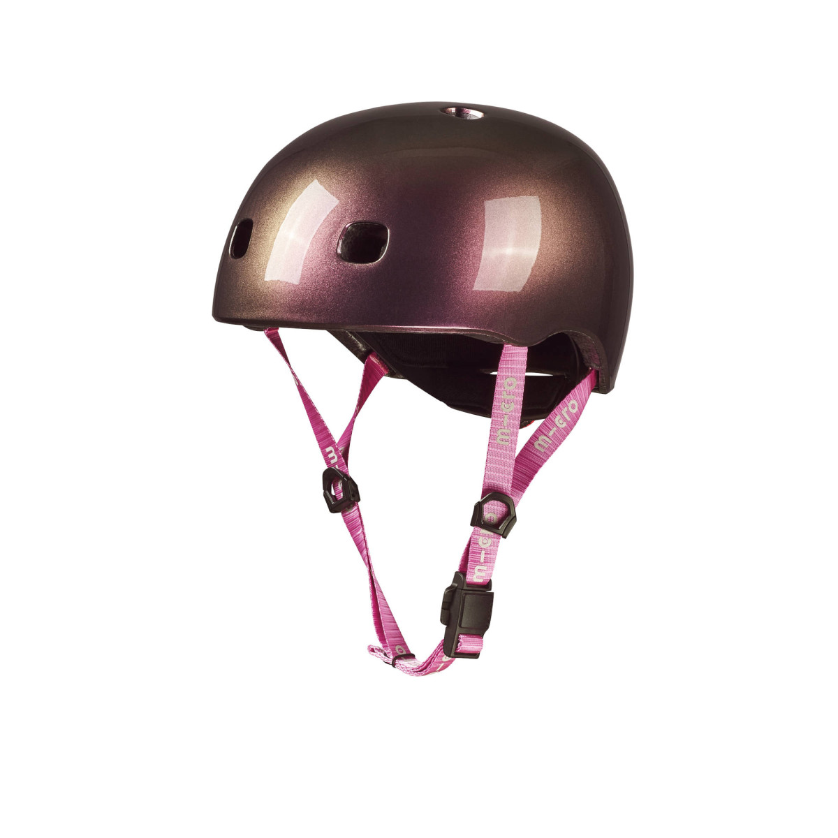Micro kask dziecięcy Led M 52-56cm Pink Neochrome
