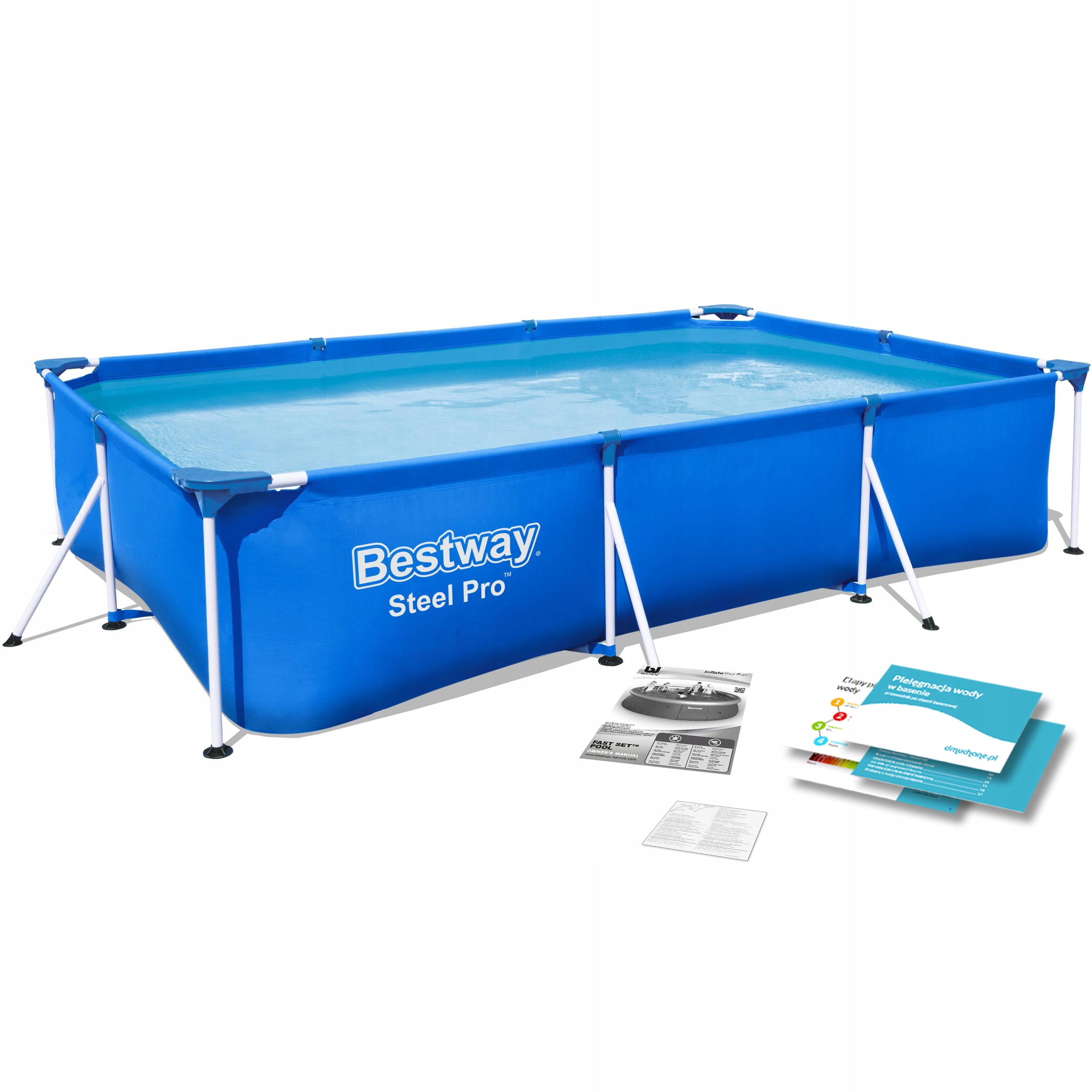 

Basen Ogrodowy Stelażowy 300x201x66cm Bestway