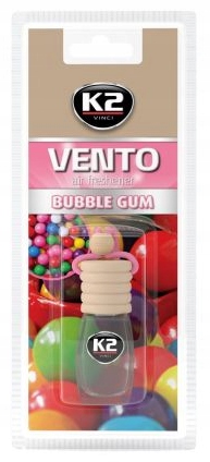 K2 VENTO ZAPACH ODŚWIEŻACZ SAMOCHODOWY BUBBLE GUM