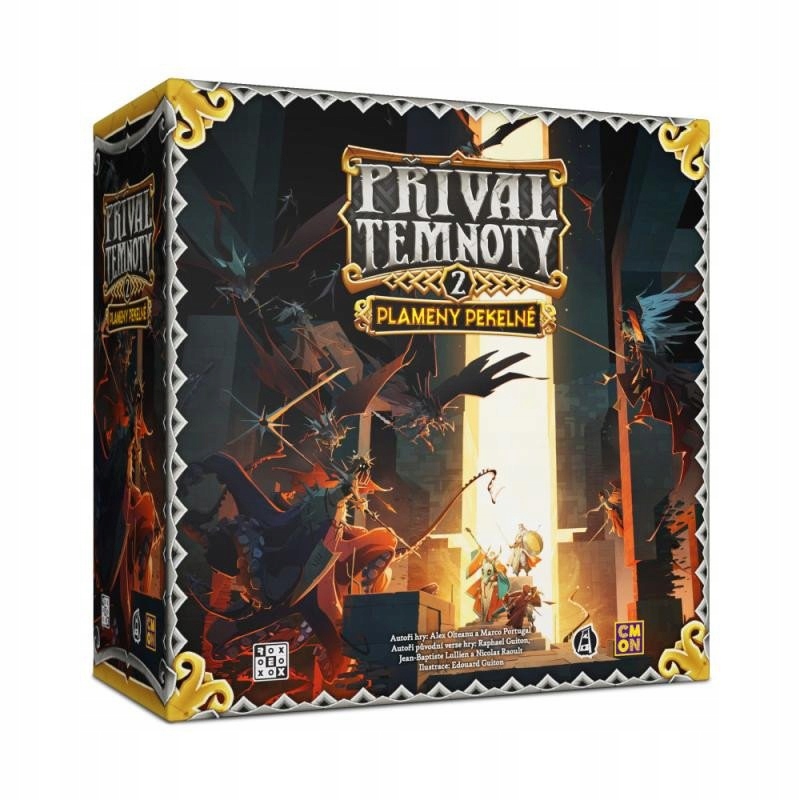 Příval temnoty: Plameny pekelné desková hra