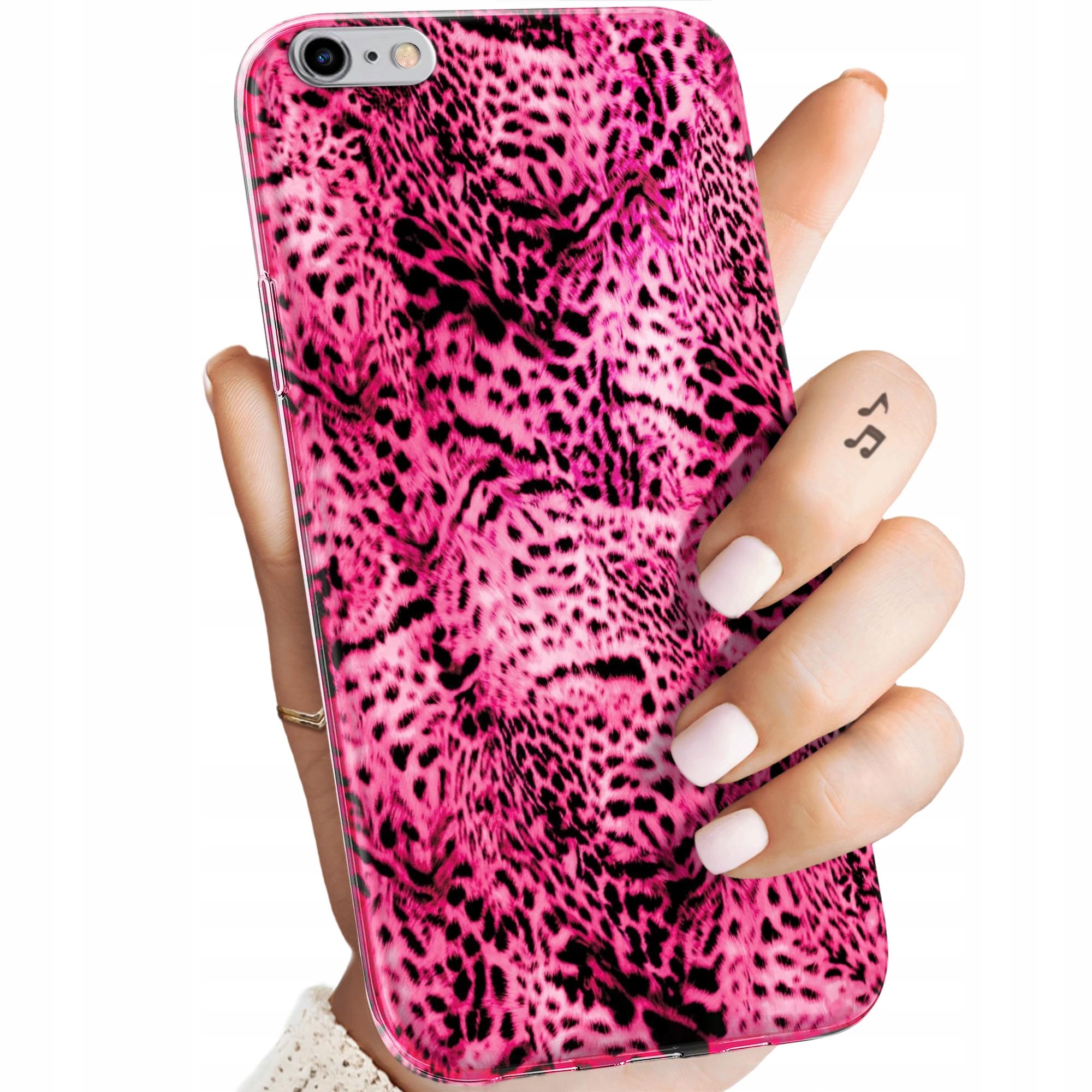 Etui Do Iphone 6 Plus 6S Plus Futerko Futro Panterka Obudowa Case
