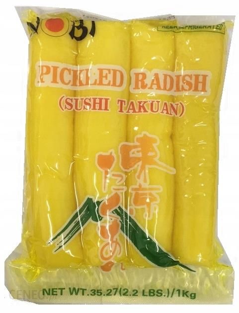 

Rzodkiew Marynowana Sushi Takuan Cała 1 kg