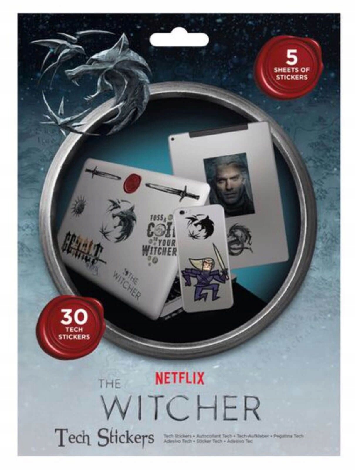 

Naklejki na laptopa The Witcher Monster Hunter 30