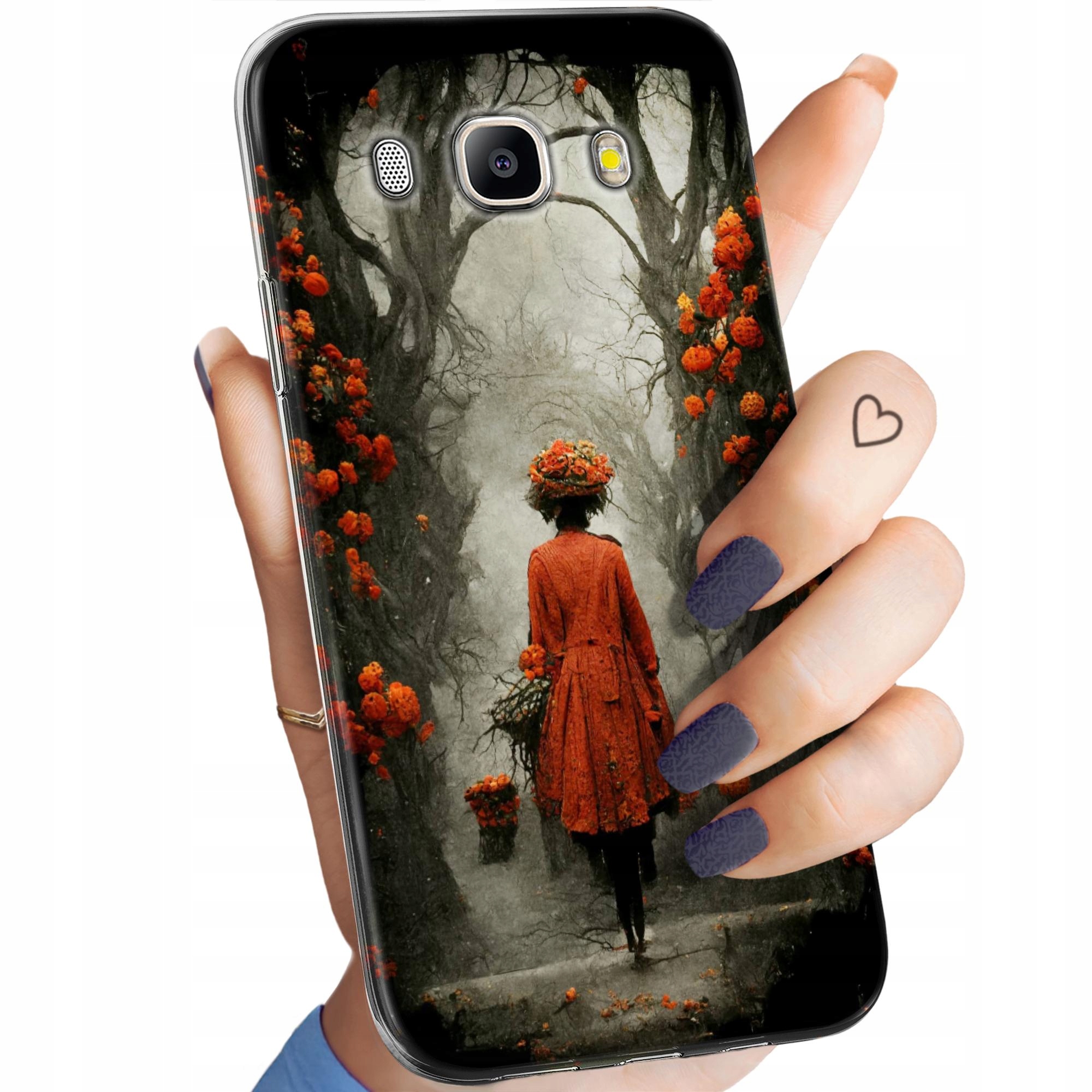 Etui Do Samsung J5 2017 J530 Jesień Liście Autumn Obudowa Pokrowiec