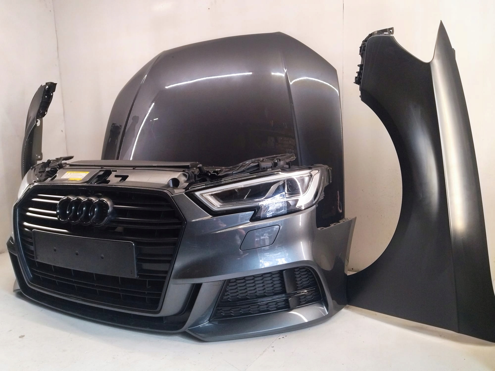 AUDI A3 8V LIFT S-LINE 17-19 KOMPLETNY PRZÓD