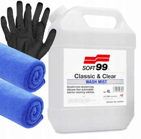 SOFT99 WASH MIST 4L ДЛЯ ВНУТРЕННЕЙ ОЧИСТКИ ПЛАСТИКА