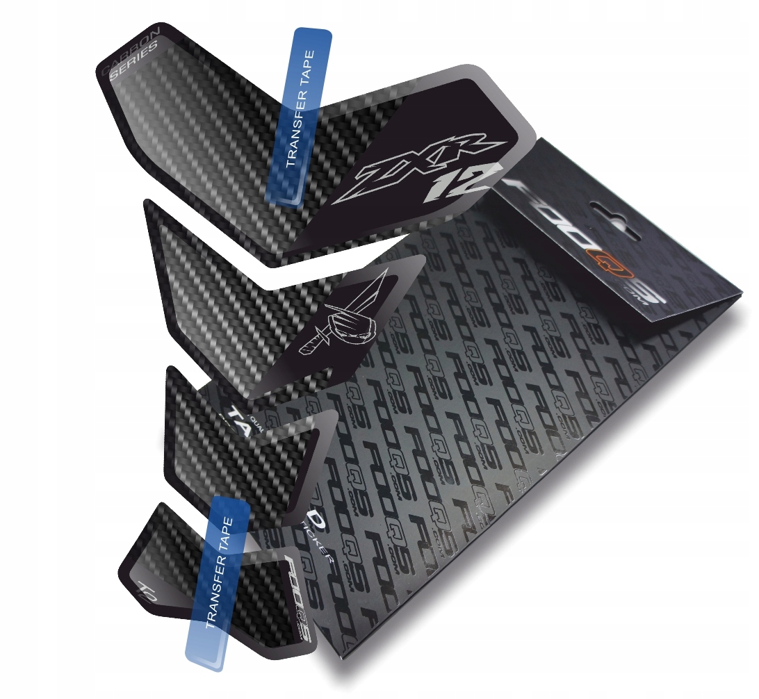 Tank-pad od firmy Fooqs Kawasaki ZX-12R Carbon Karbon