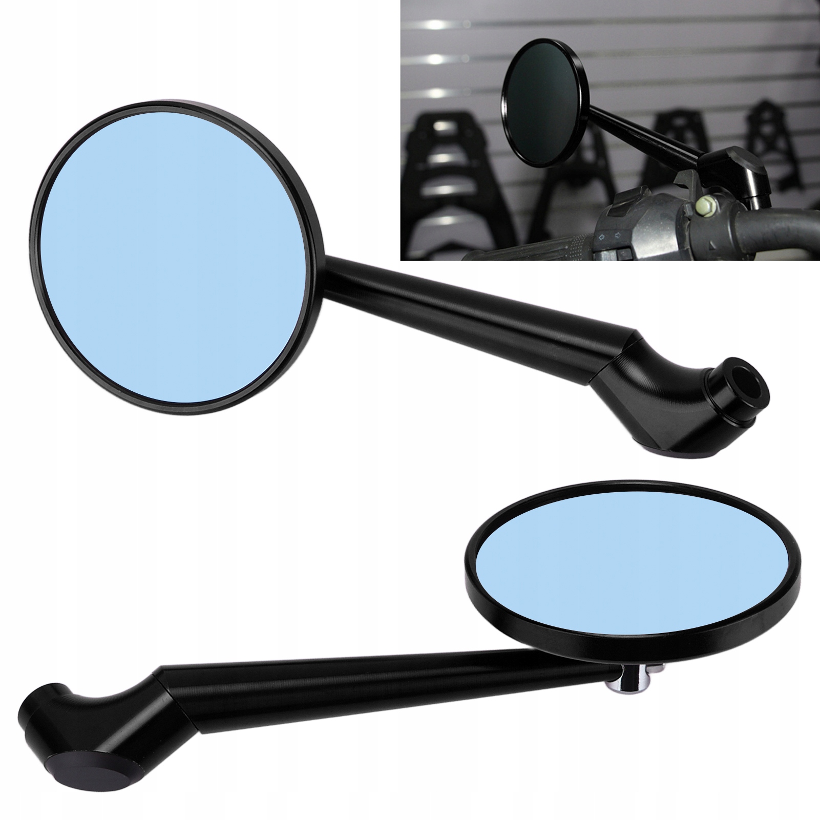 Retro lusterko wsteczne ze stopu aluminium CNC Producent inny