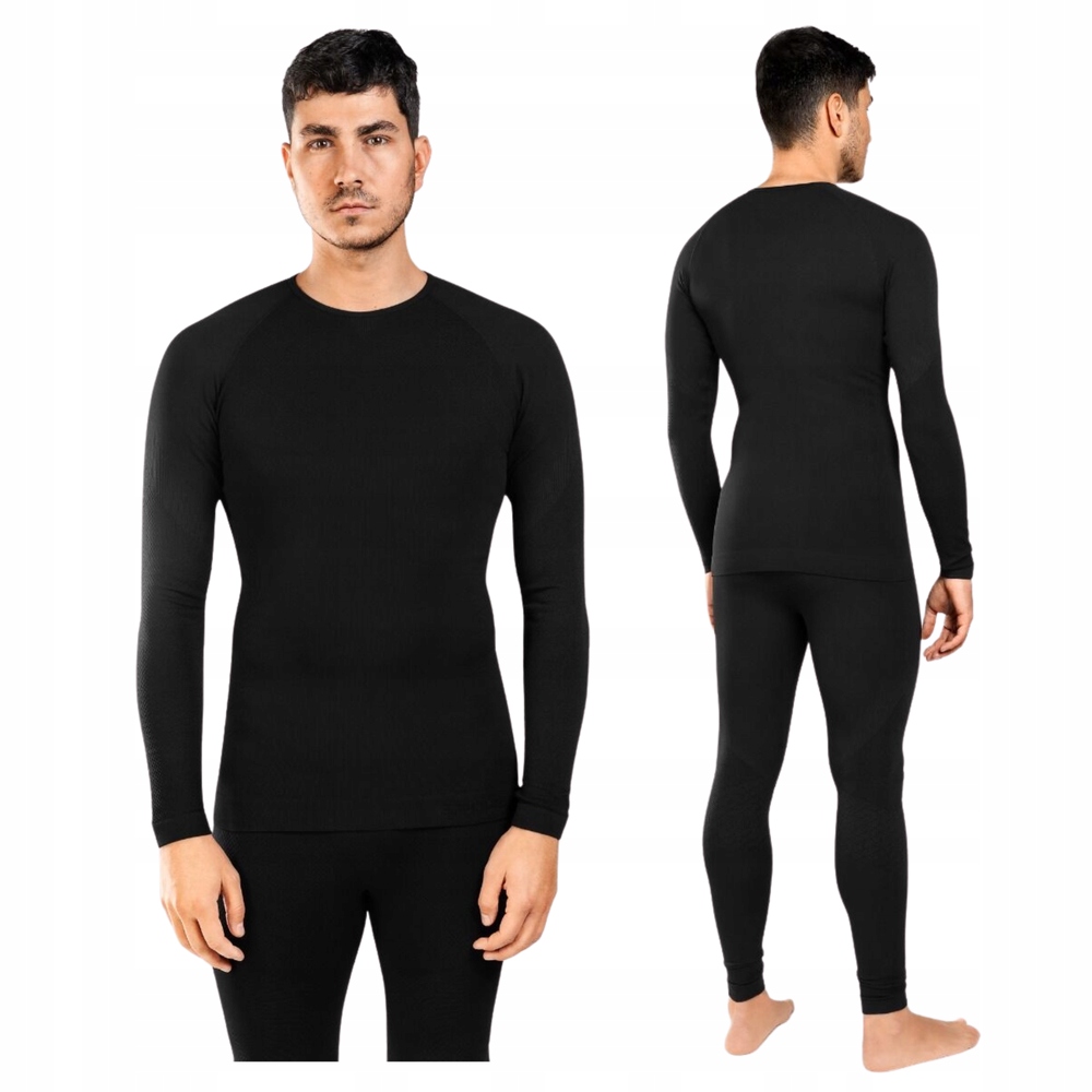 Pánské termoaktivní spodní prádlo na lyžování Termální oblečení Komplet Spokey XL/XXL