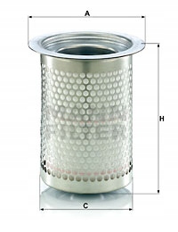 MANN-FILTER LE 9010 X Filtr, technika sprężania po Marka Mann-Filter