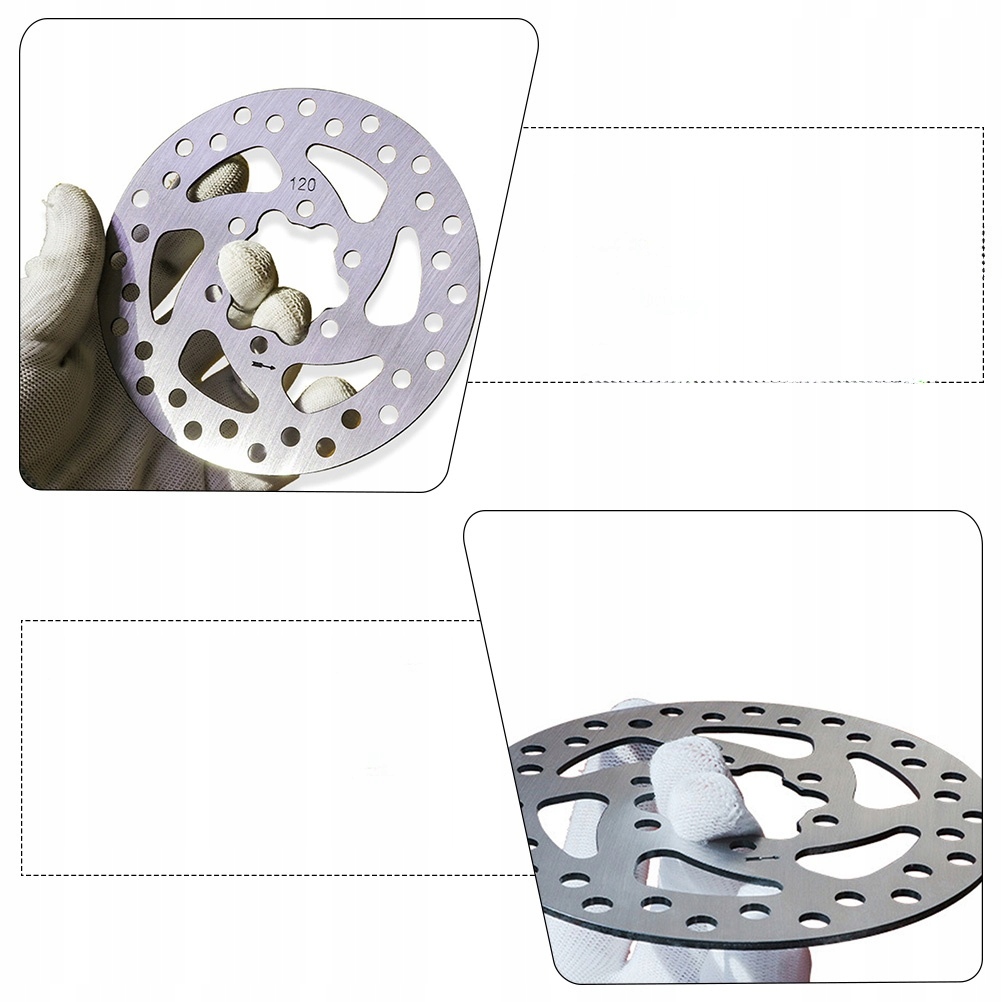 TARCZA HAMULCOWA ELEKTRYCZNE Klocki ROWEROWE WIRNIK Marka bez marki