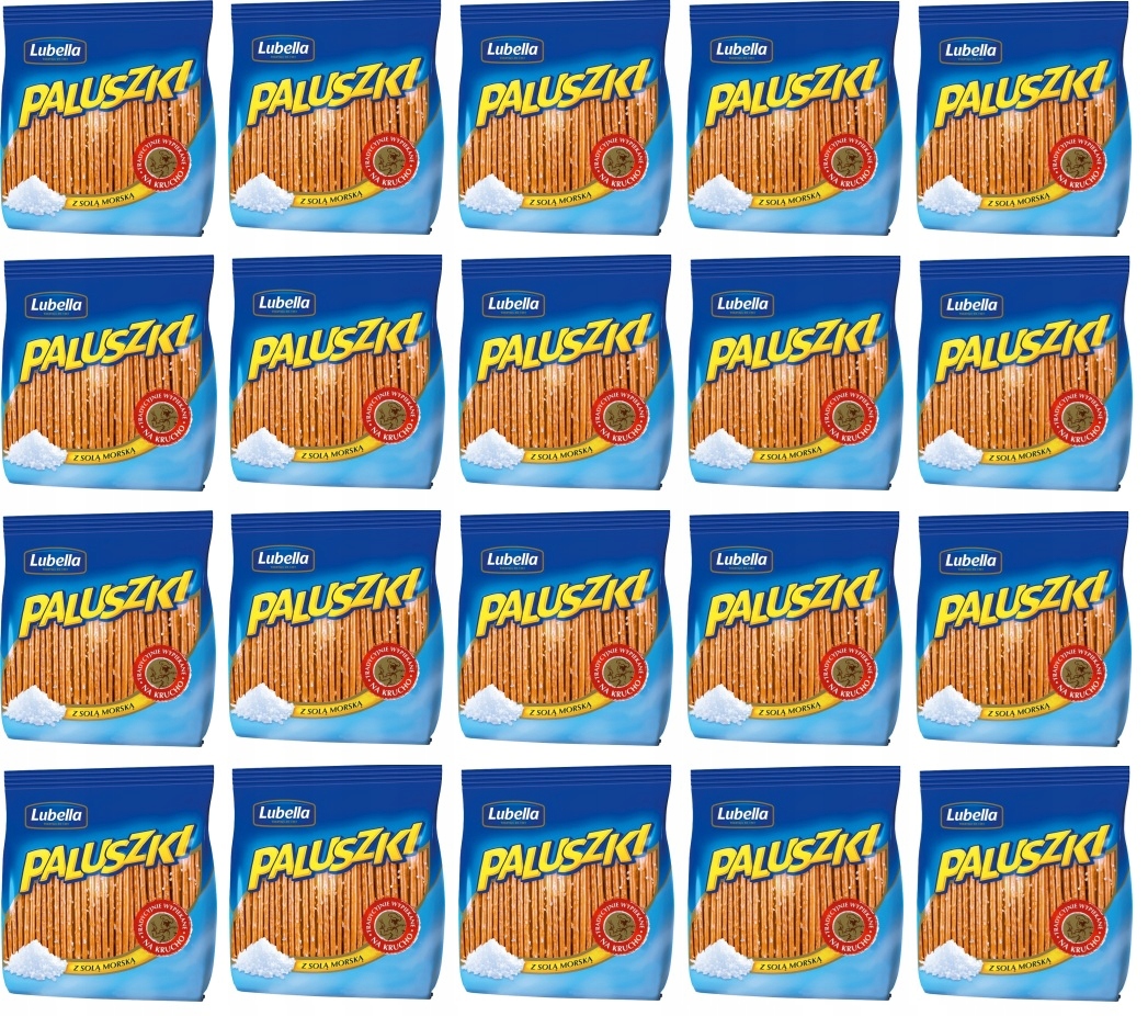 Levně 20 x 275 g Lubella Tyčinky s mořskou solí Karton