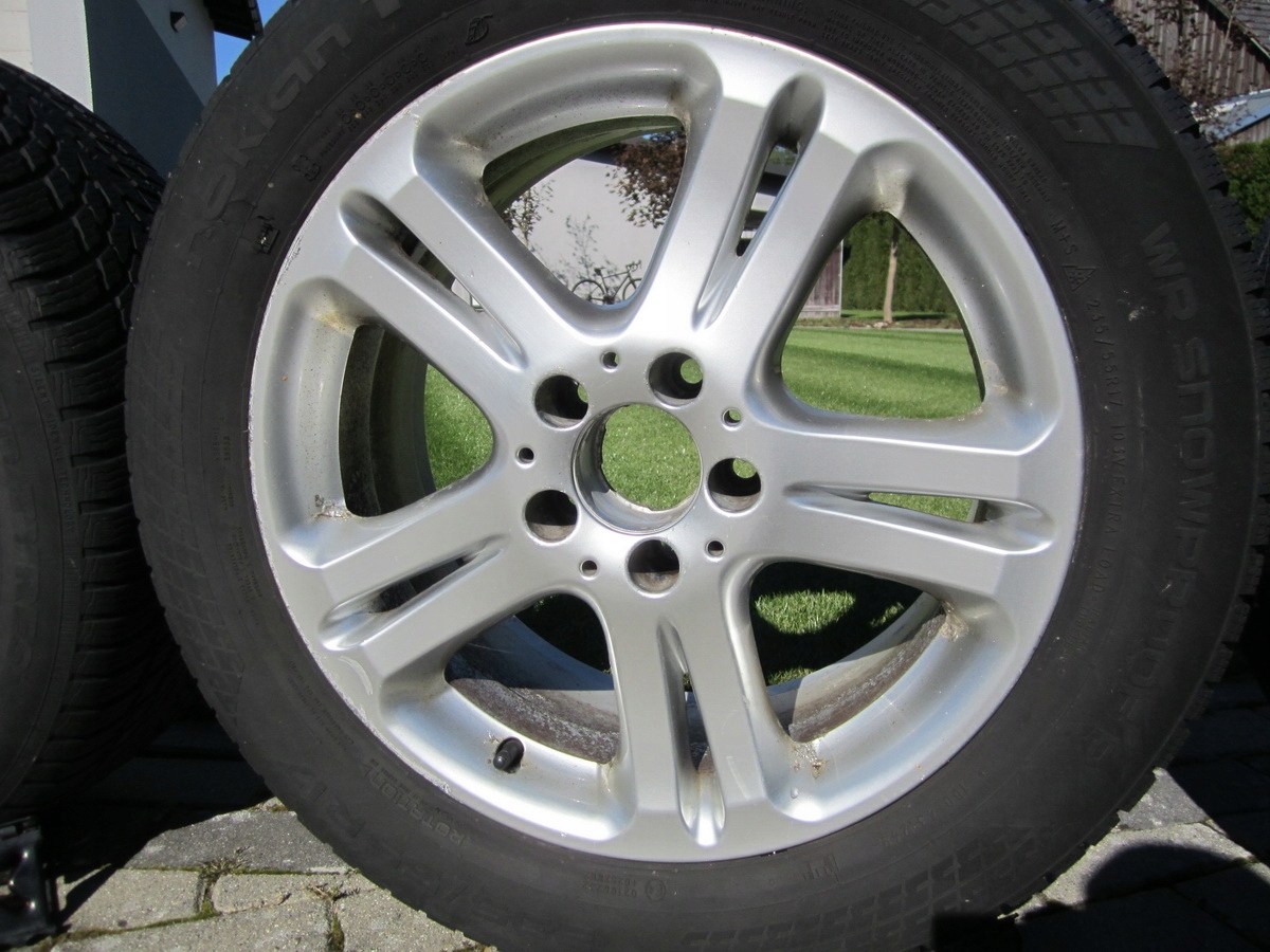Oryginalne aluminium discs 17" Mercedes W221 CL W216 C216