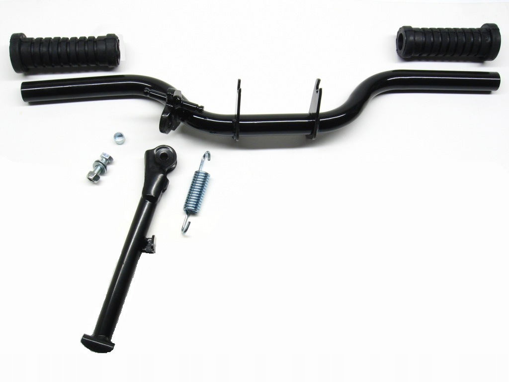 KNIAZW - PODNÓŻEK KIEROWCY SIMSON + STOPKA + GUMY