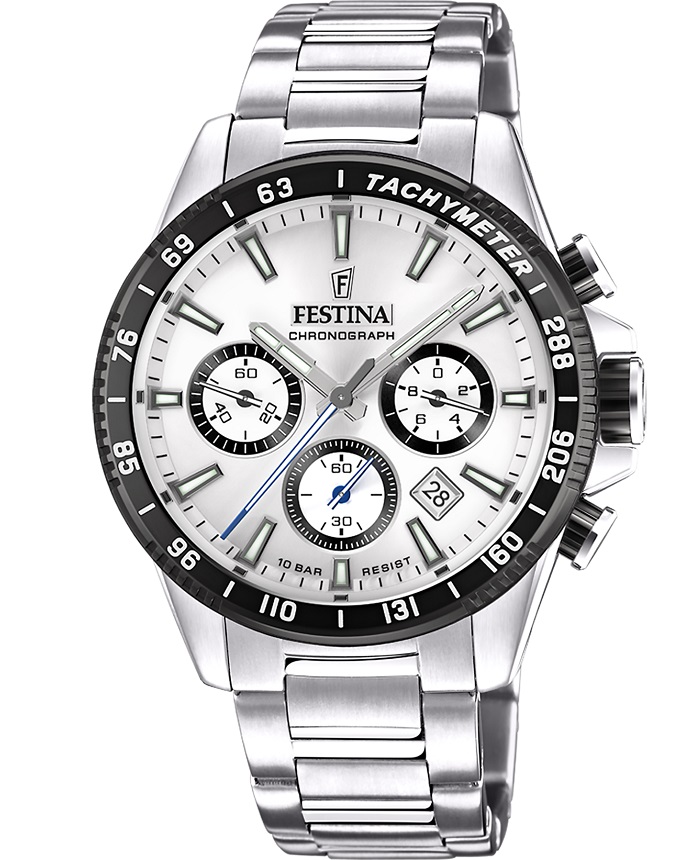 Pánské Hodinky Festina Timeless Chrono F20560/1 45,00 mm 10ATM