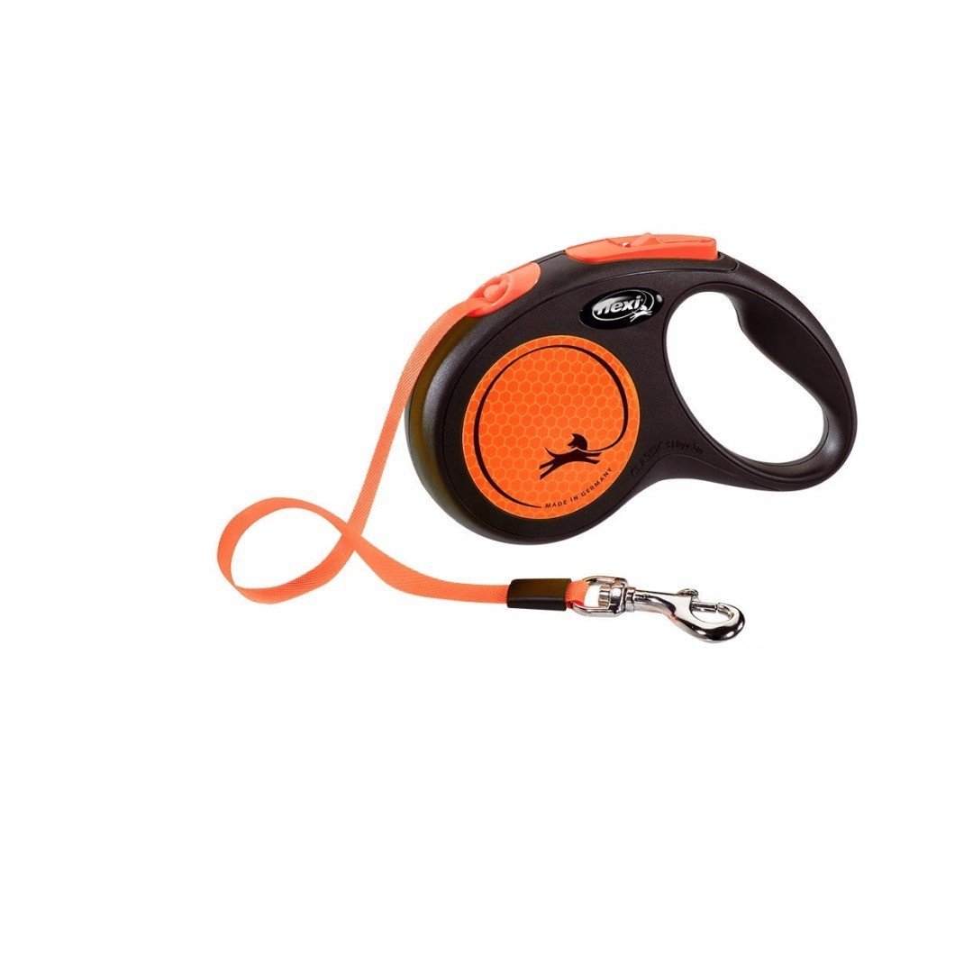 Flexi Vodítko pro psa S Páska 5 m Oranžová