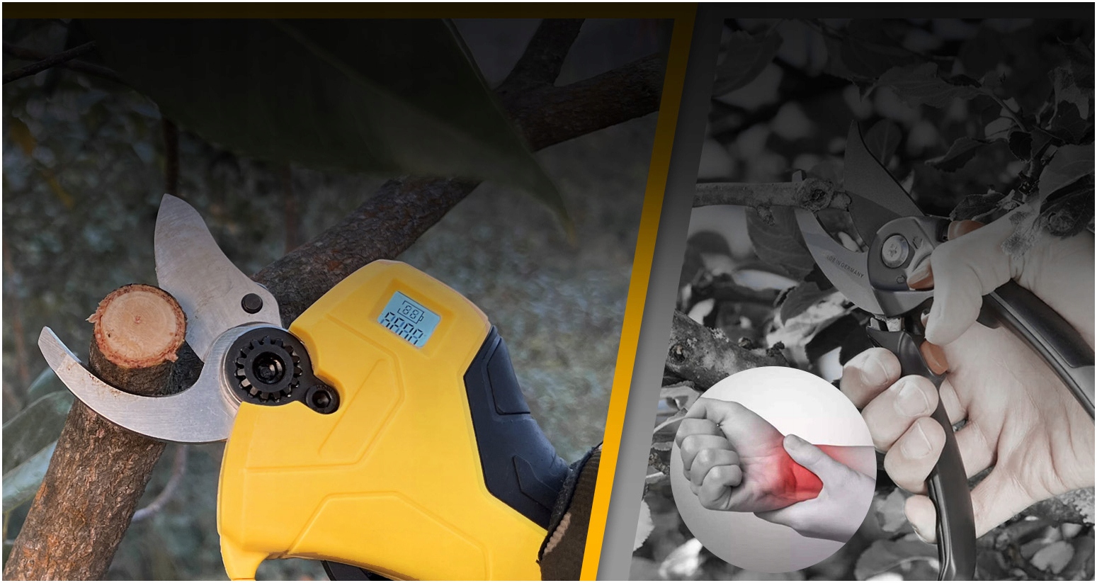 SEKATOR AKUMULATOROWY ELEKTRYCZNY NOŻYCE SEKATOR OGRODOWY WYŚWIETLACZ IMOUM Maksymalna grubość ciętej gałęzi 30 mm