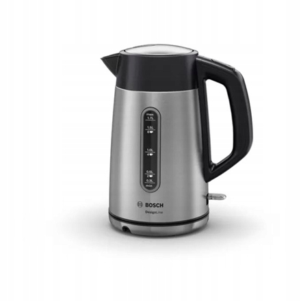 Bosch Kettle DesignLine TWK4P440 Electric 2400 W 1.7 L Stainles