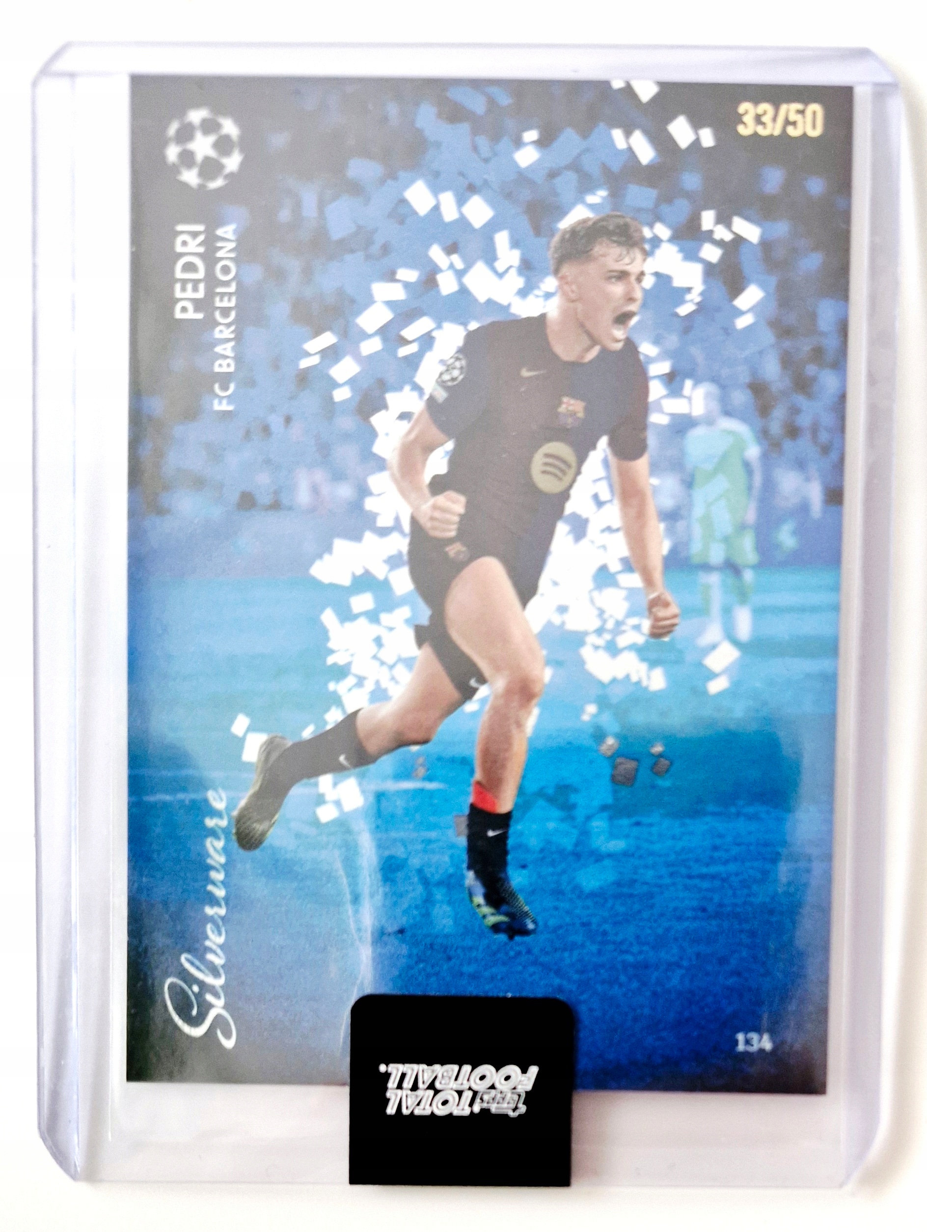 Pedri Fc Barcelona Topps Total Football Silverware – Limit 33/50