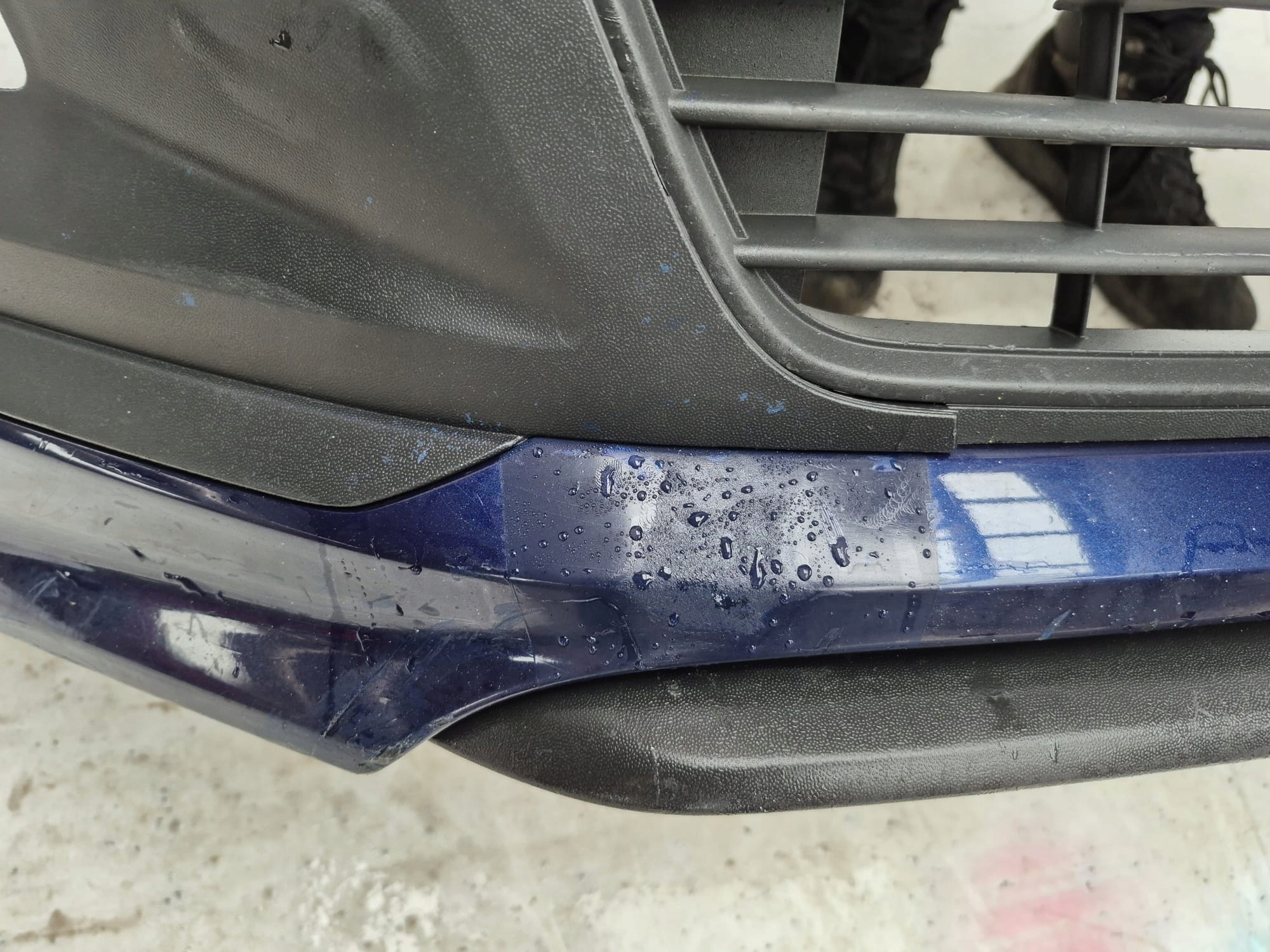 VW POLO V 6R0 6C0 R-LINE 09- bumper front front grid grill