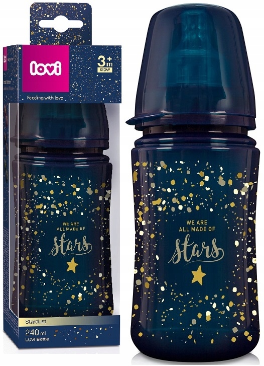 

Lovi Butelka Stardust 240ml Smoczek Dynamiczny