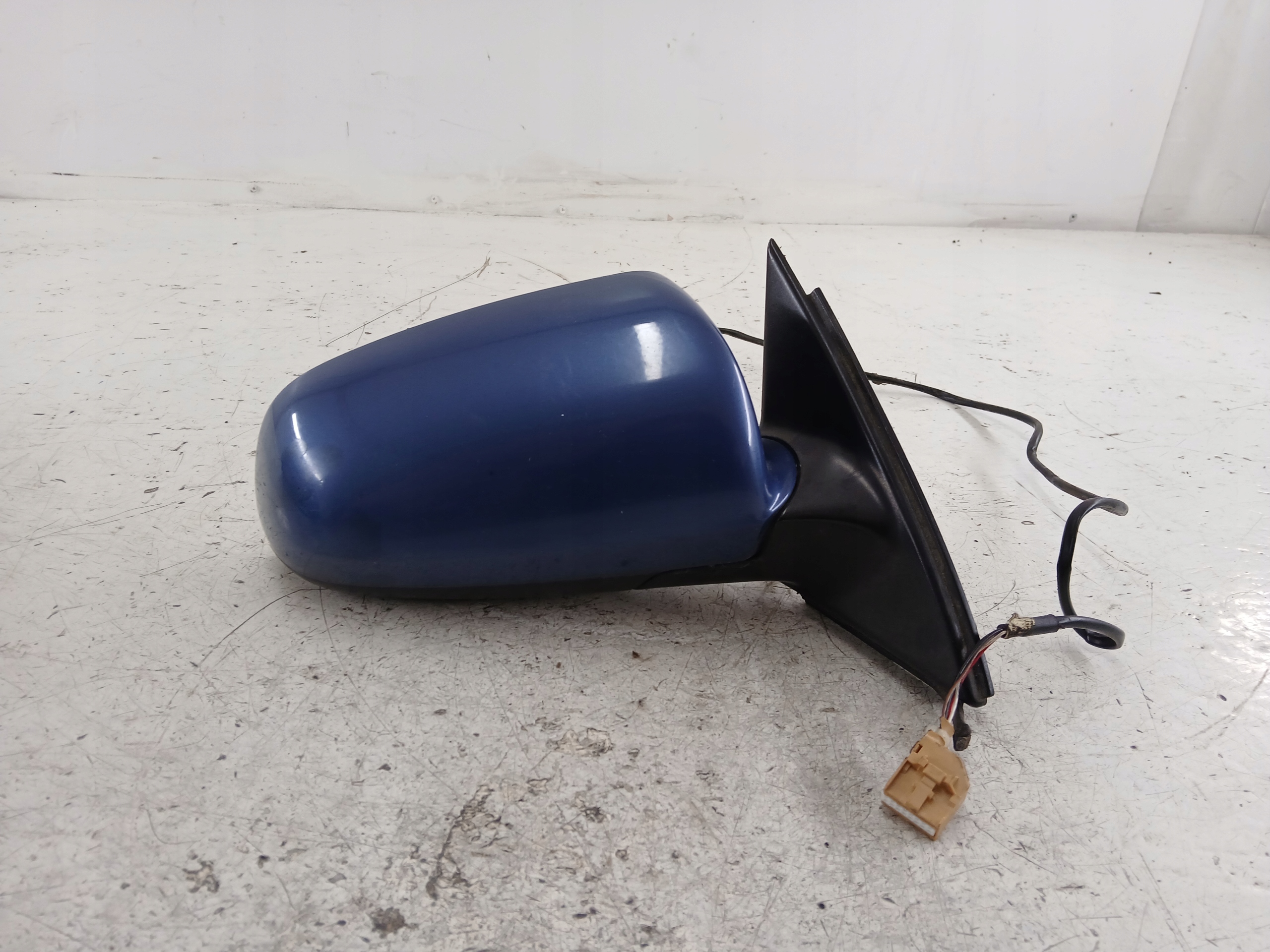 AUDI A4 B6 mirror right 5 PIN blue