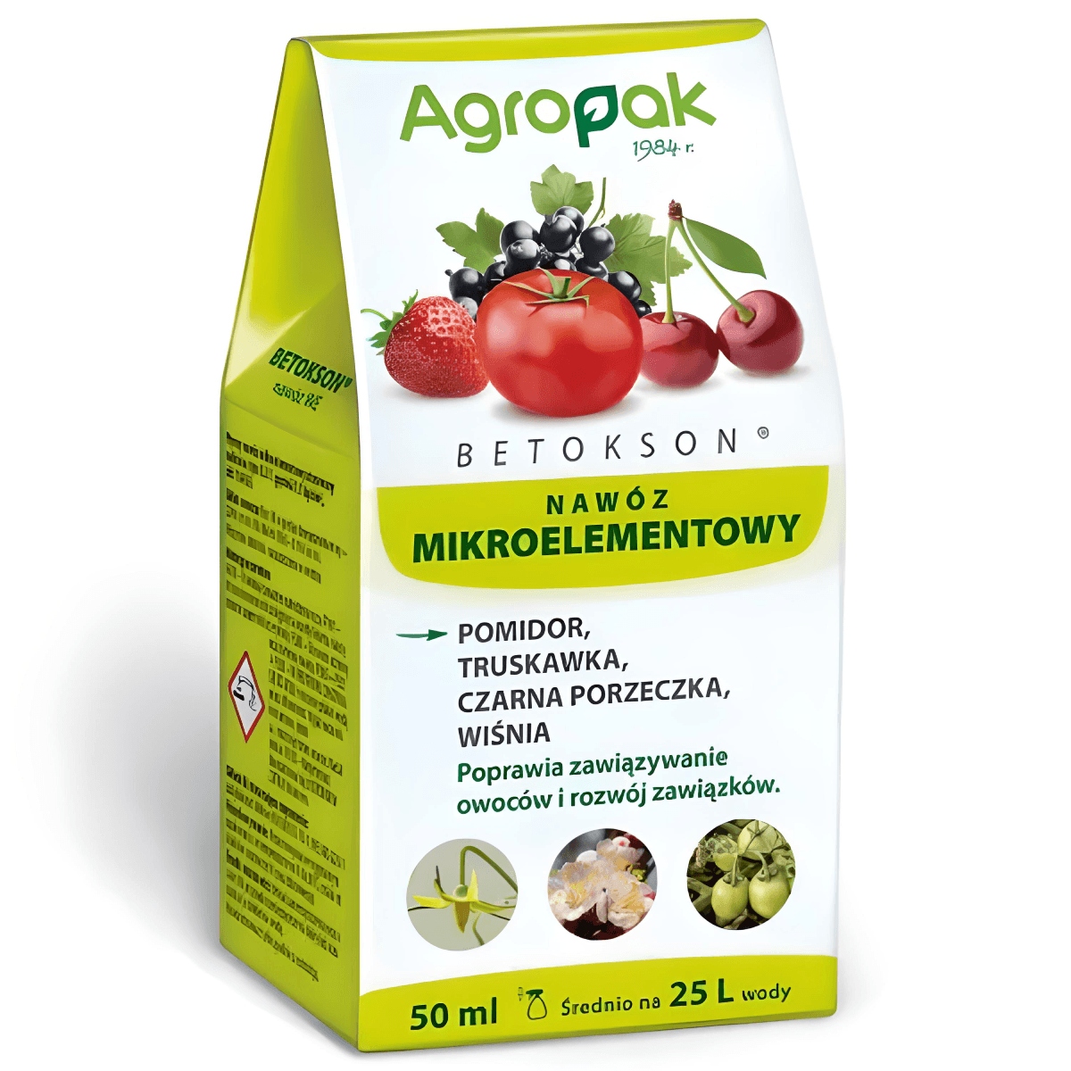 

Betokson 50 ml Poprawia Zawiązywanie Owoców