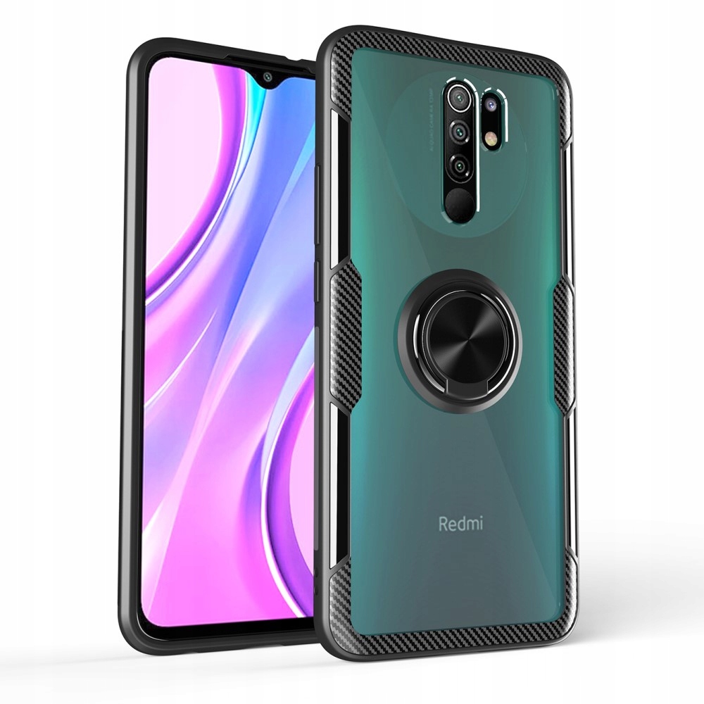 

Etui Clear Ring do Xiaomi Redmi 9, Obudowa, Cover