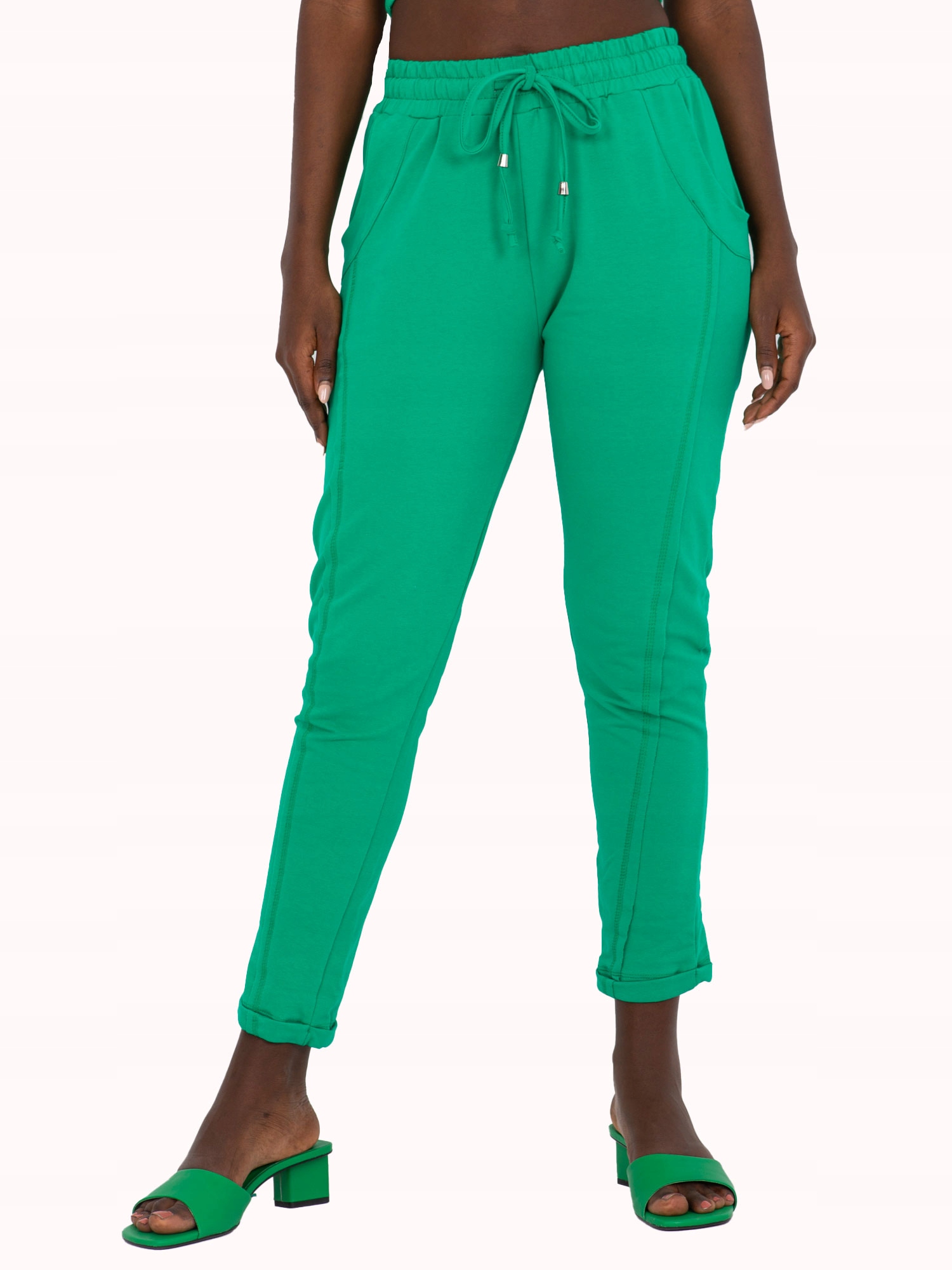 

Dresy Damskie spodnie dresowe Bawełna - M