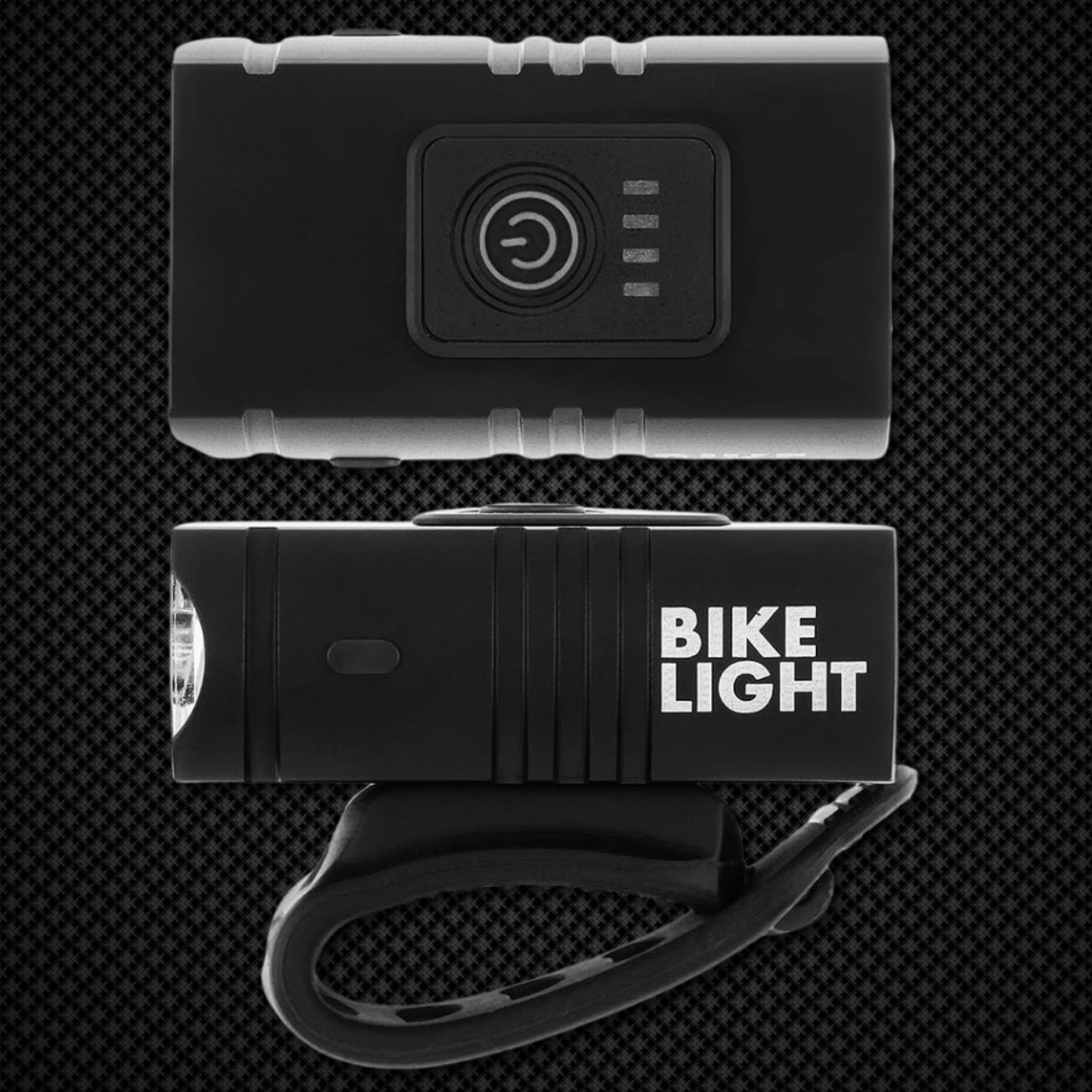 MOCNA LAMPKA ROWEROWA PRZEDNIA TYLNA LED WODOODPORNA AKUMULATOR USB ZESTAW Model 4T6