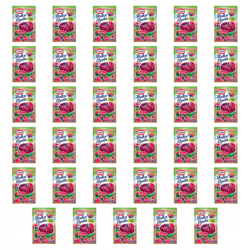 Dr. Oetker Sladká chvíle Kysel lesní ovoce s ovocem 31,5 g X35