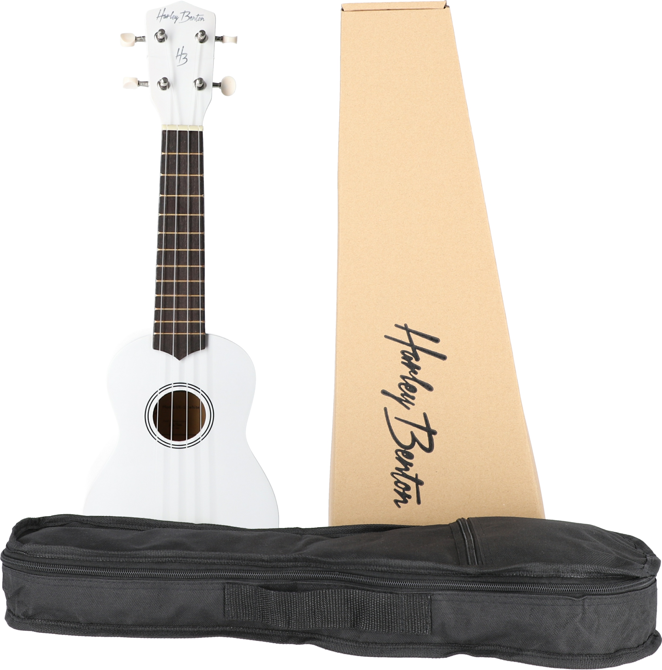 

Ukulele sopranowe UK-12 Białe z pokrowcem