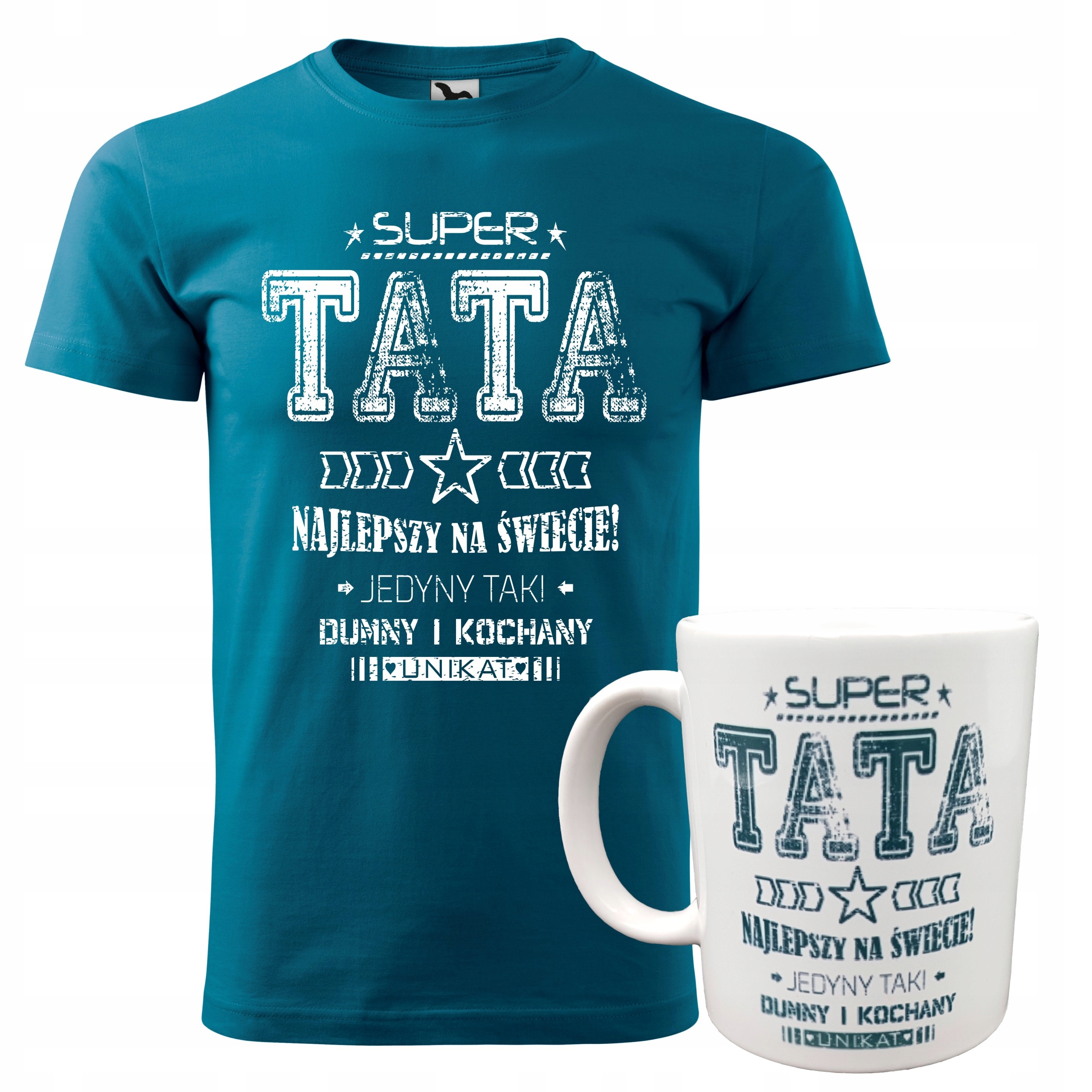 

Zestaw dla Taty Ojca koszulka kubek Tata XXL
