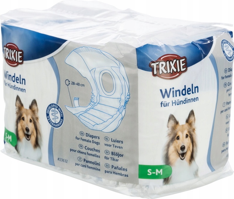 

Trixie Pieluchy dla suczki 12szt. S-m