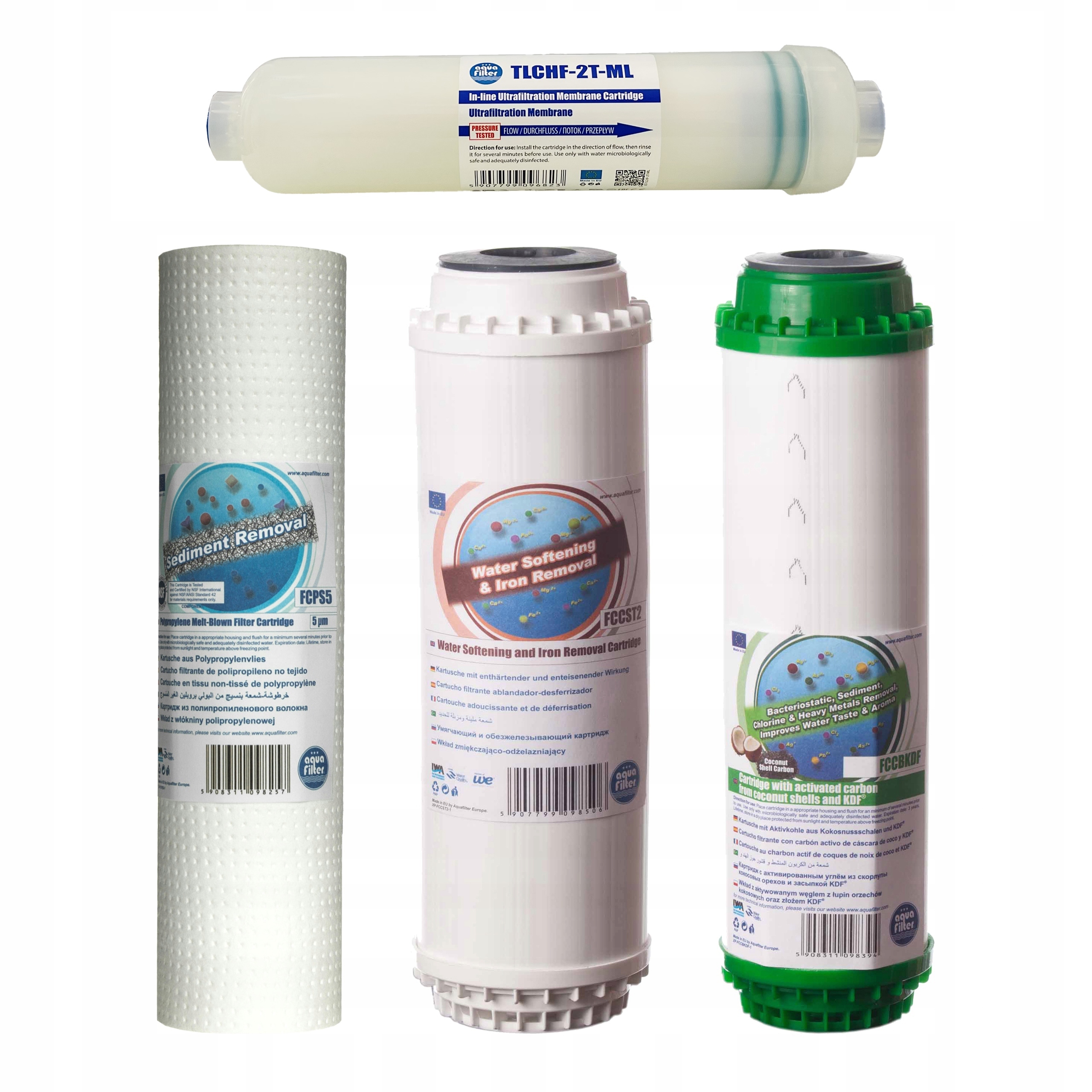 FP3-HJ-K1 Duży Zestaw Filtrów Wkładów Aquafilter