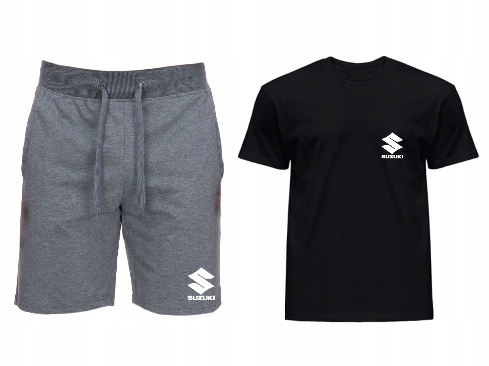 Komplet Tričko Krátké Kraťasy Suzuki Pánské XXL