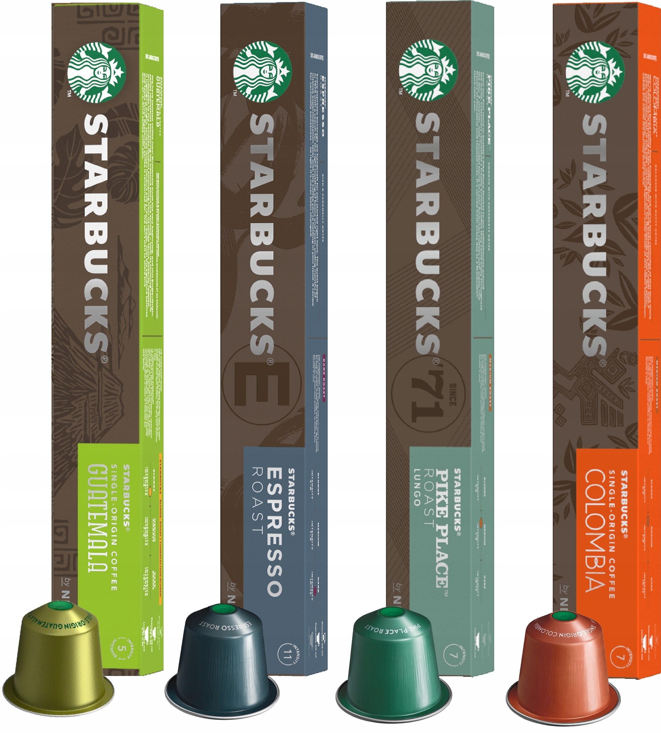 Kapsułki Nespresso Starbucks Zestaw 4x10 Mix 13655674360 - Allegro.pl