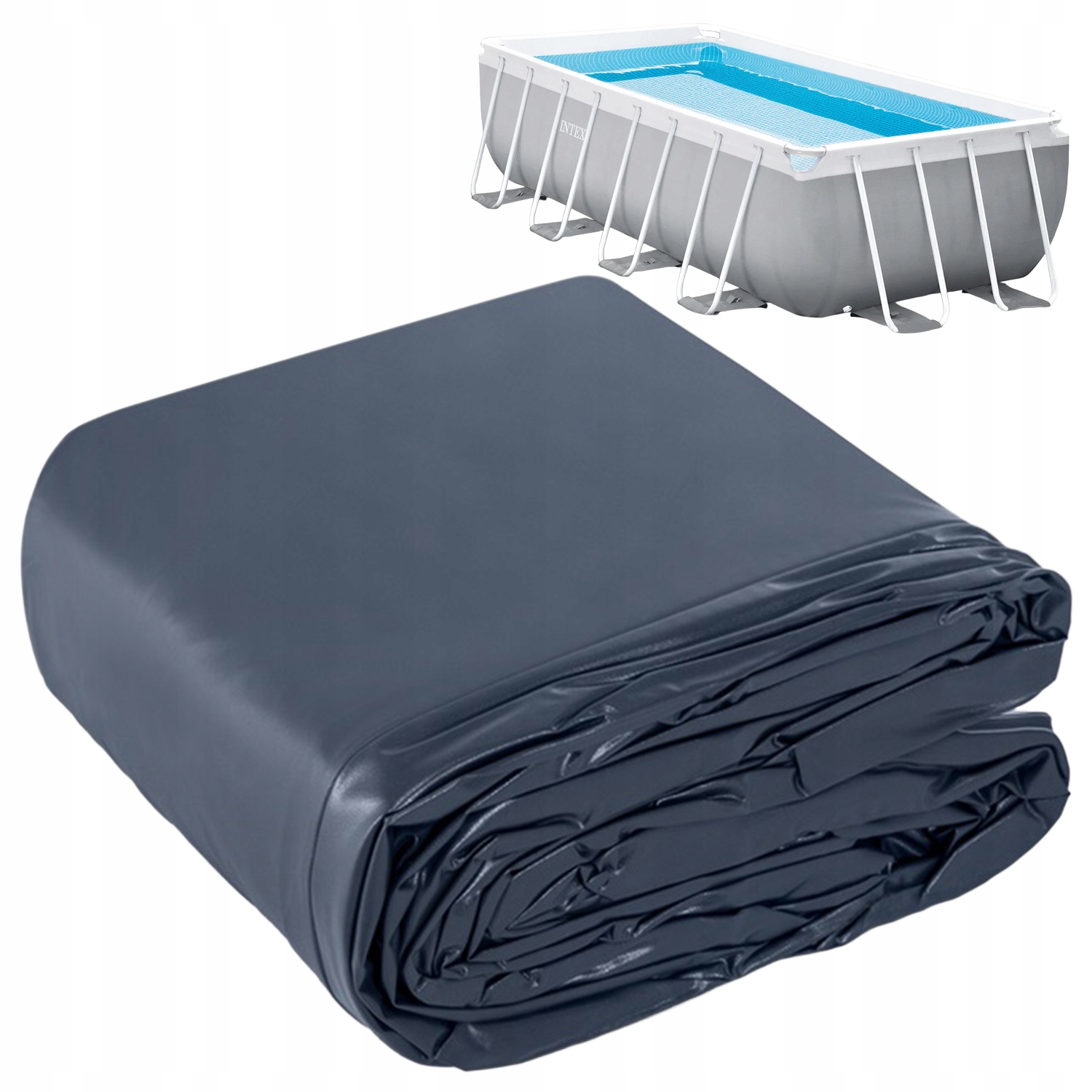 Krycí Plachta zahradního bazén do bazénu Prism Frame 400x200x100 Intex