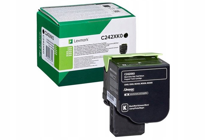 Originální černý toner Lexmark C2425 (C242XK0)