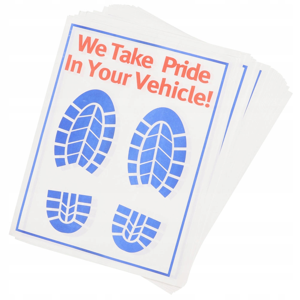 DYWANIKI PAPIEROWE SAMOCHODOWE DO SAMOCHODÓW POKROWCE SAMOCHODOWE STOPY Marka bez marki