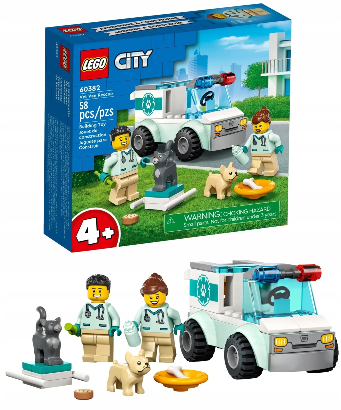 

Lego City 60382 Karetka weterynaryjna
