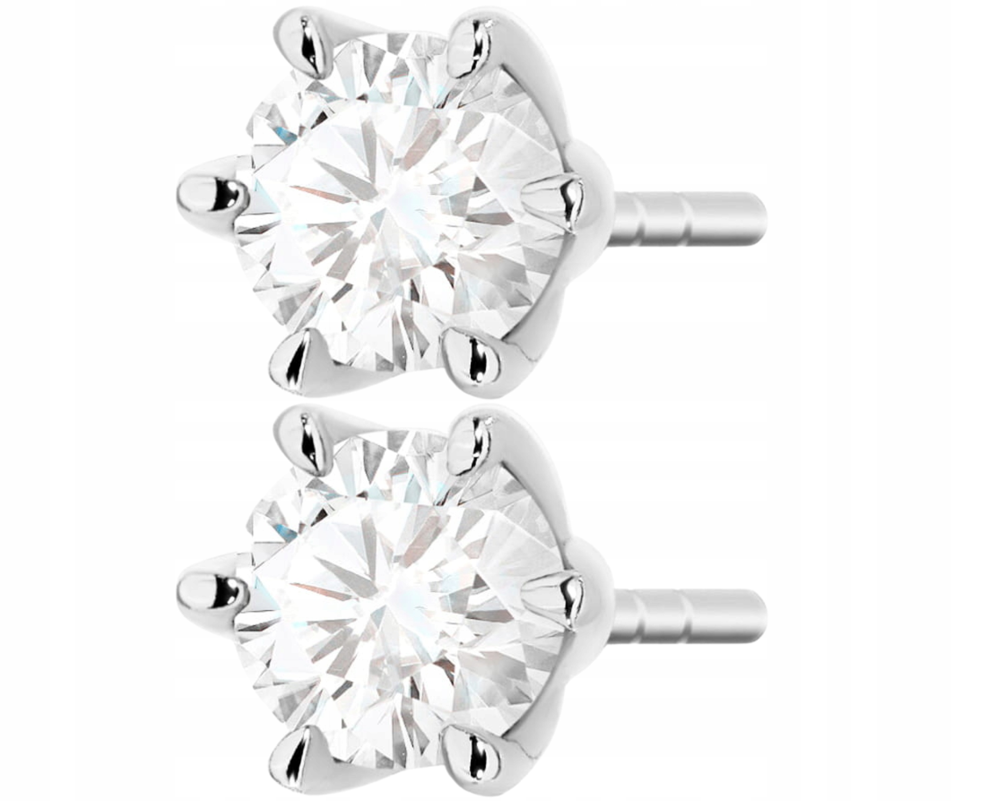 Náušnice Bílé Zlato 585 Brilianty Diamanty Pízedek Dárek K Výročí