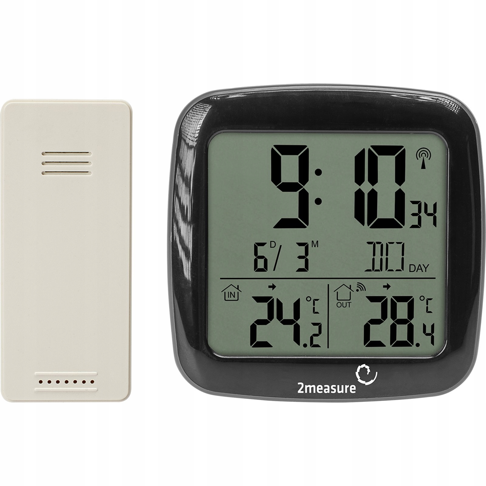 

Stacja Pogody Bezprzewodowy Termometr LCD Zegar