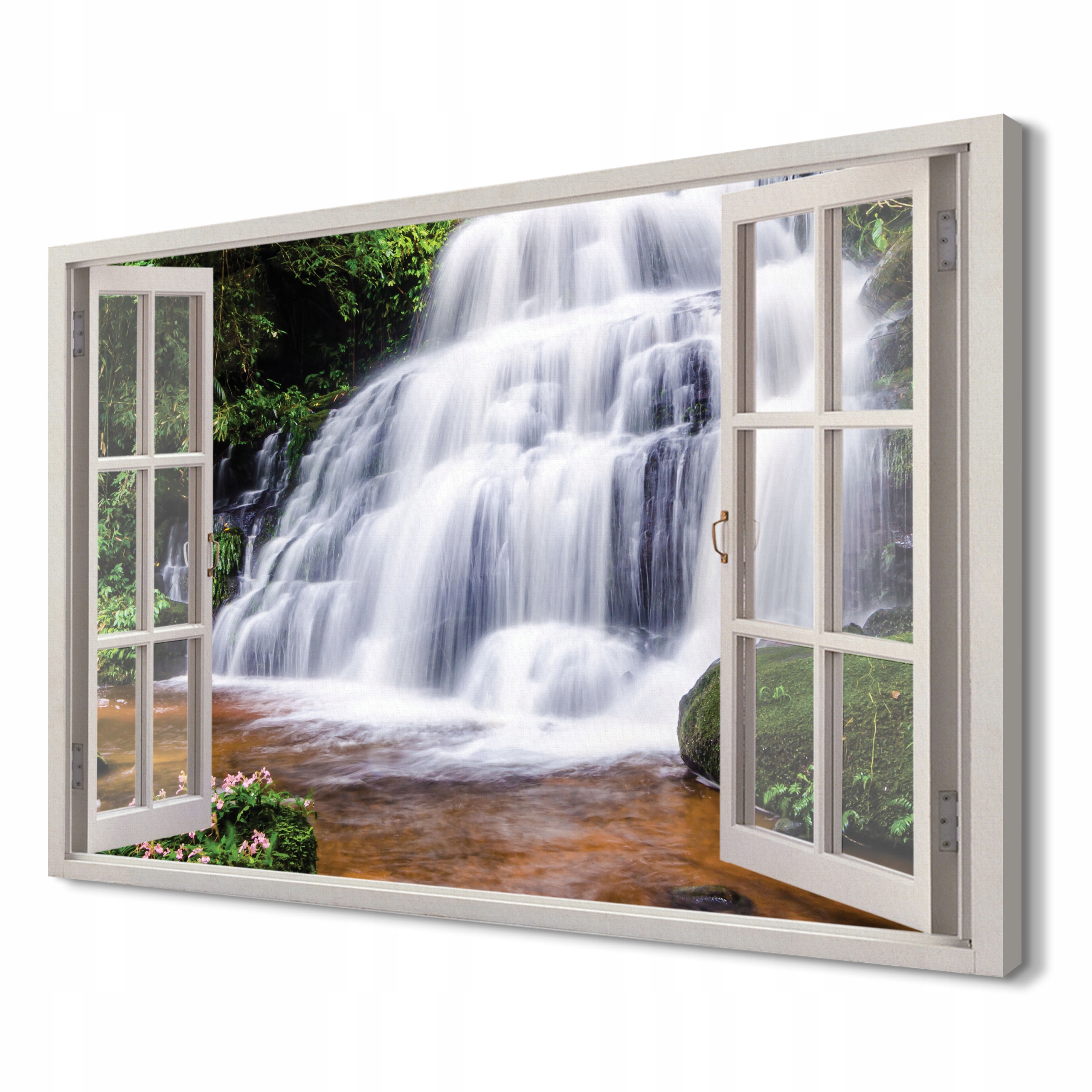 

Wodospad Tajlandia Fotoobraz na płótnie 3d 120x80