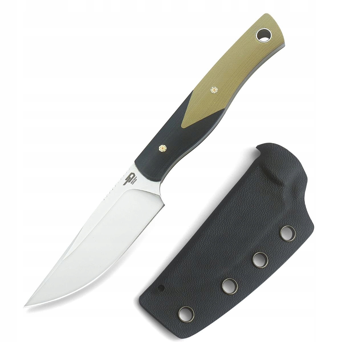 Nůž Edc Bestech Heidi Blacksmith #1 Ocel D2 pouzdro nůž Kydex od Heidi