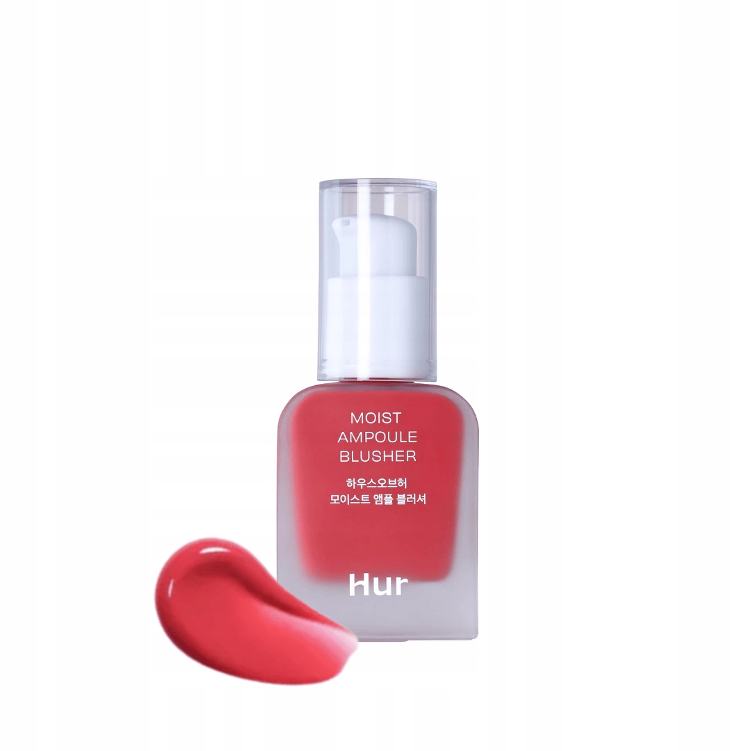 House of Hur Moist Ampoule Blusher 02 Deep Plum 20 ml – tekutá tvářenka, hluboká